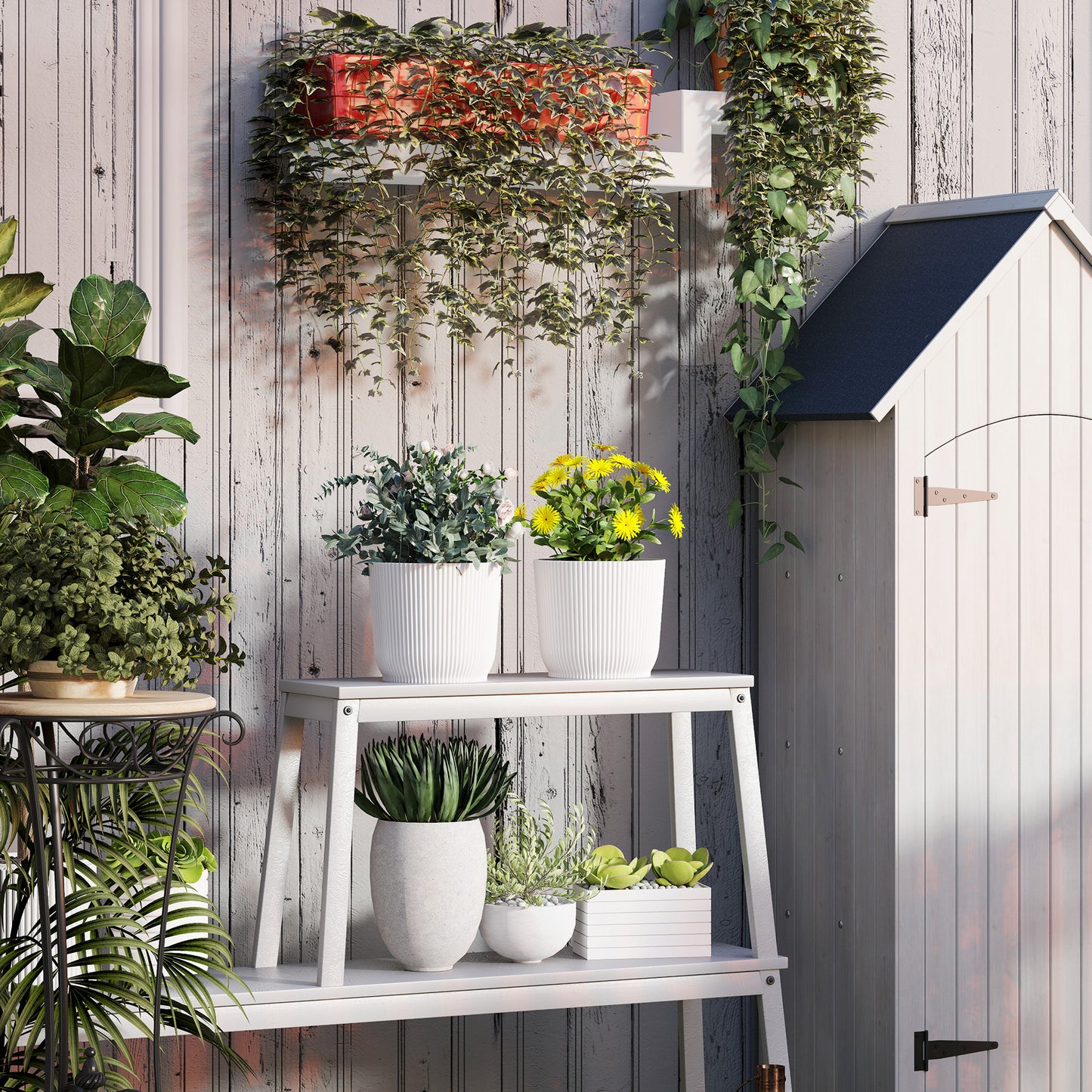 Set of Two Ф22cm Planters