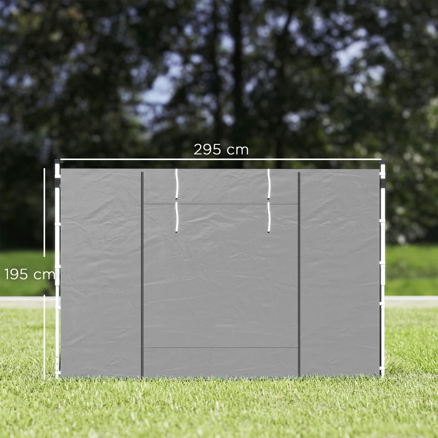 Gazebo Side Panels, 2 Pack Sides Replacement