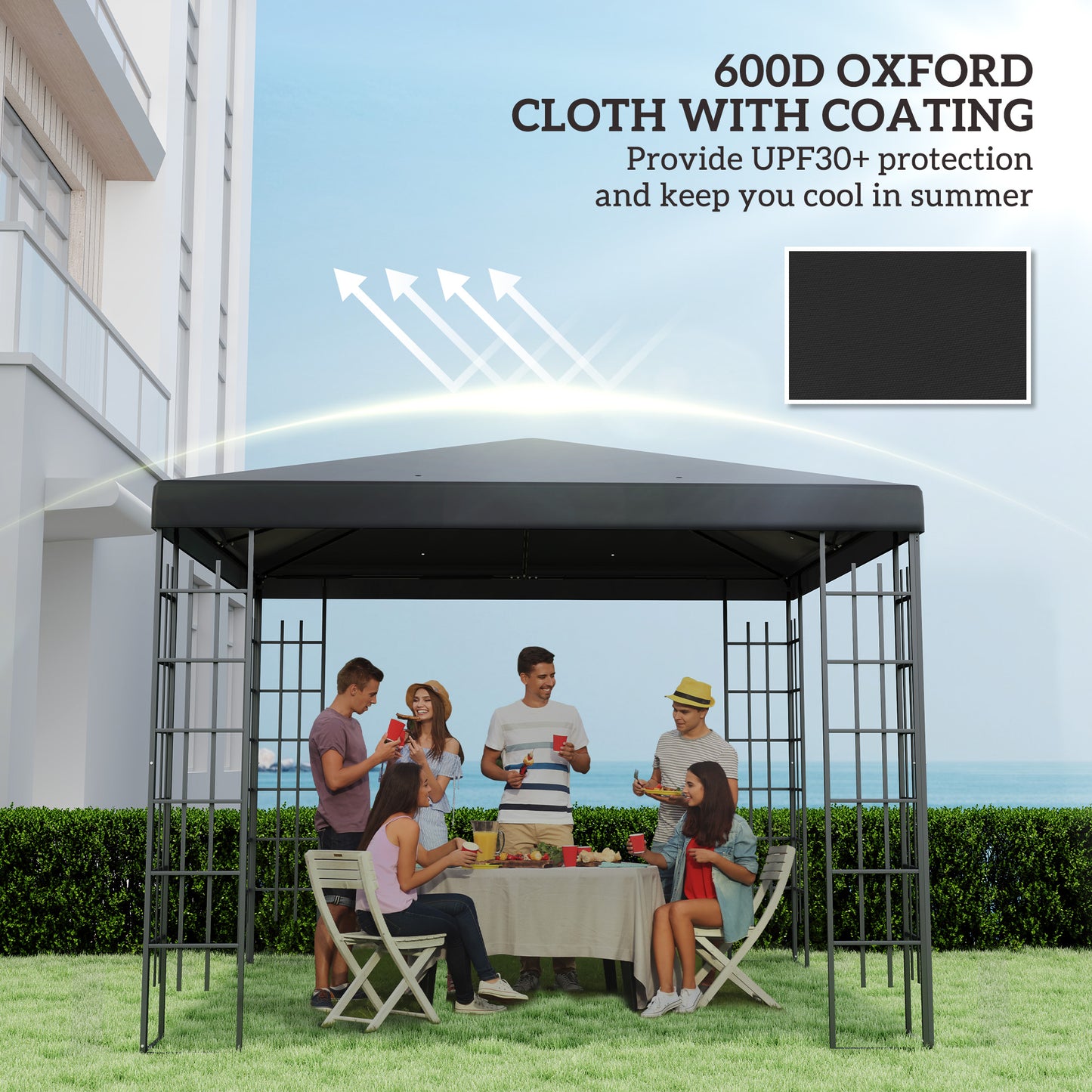 3 x 3(m) Gazebo Frame Replacement