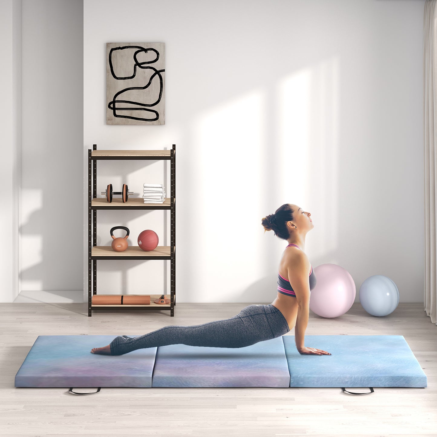 6FT Foldable Gymnastics Mat