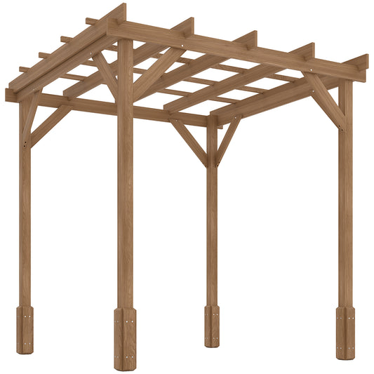 2 x 2 m Wooden Pergola Kit