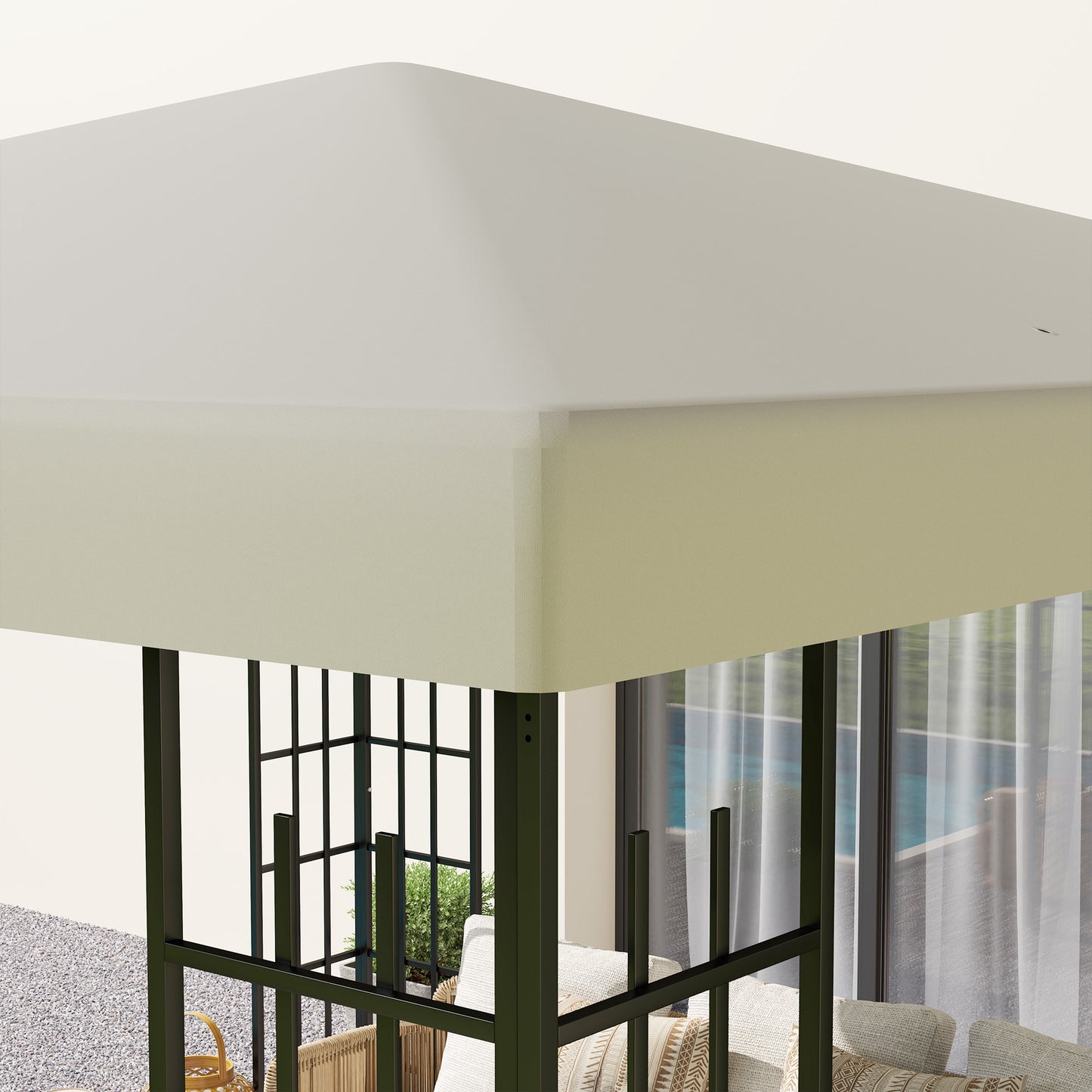 3 x 3(m) Gazebo Frame Replacement