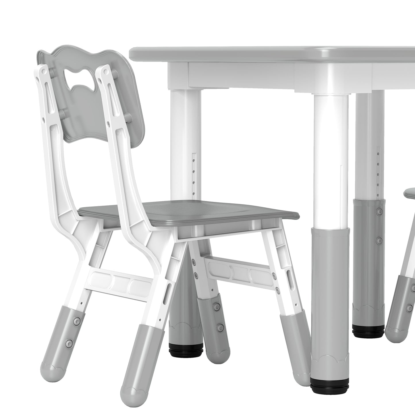 Height Adjustable Toddler Table and Chair Set (1)