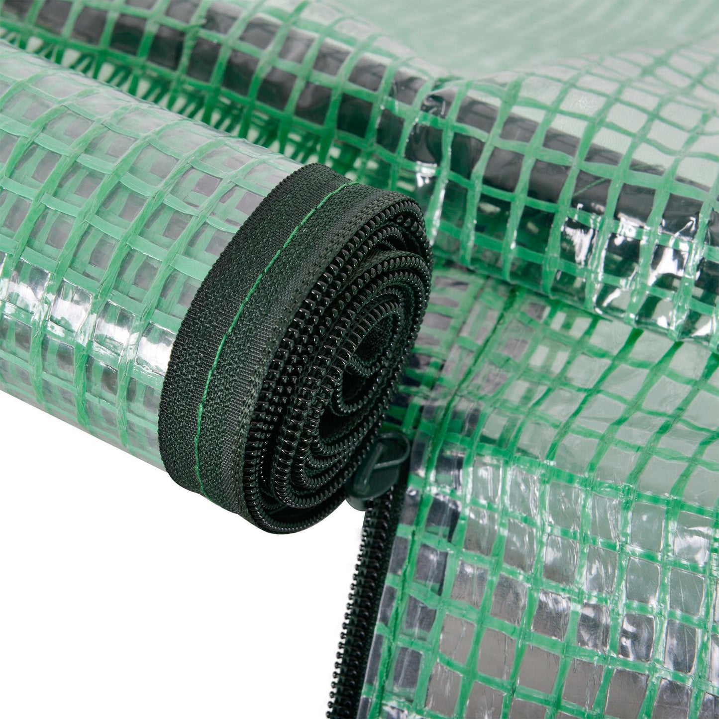 Tunnel Greenhouse Green Grow House for Garden Outdoor, Steel Frame