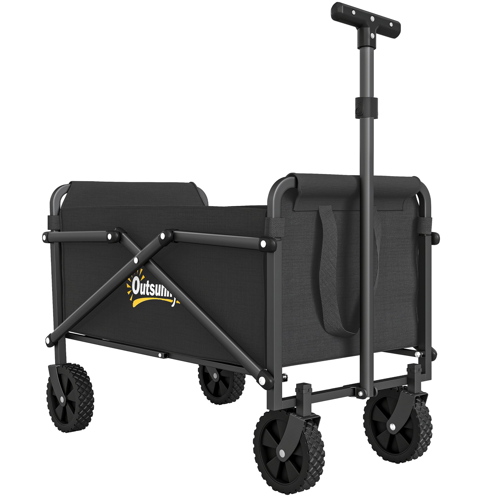 41L Festival Trolley on Wheels, Compact Garden Folding Trolley Cart