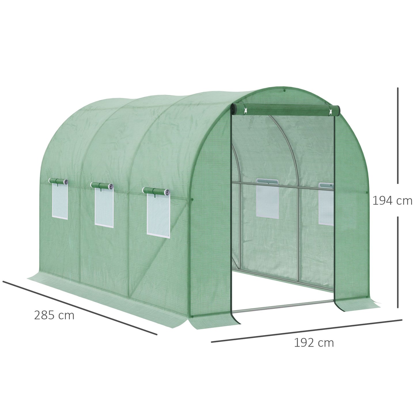 Walk-in Polytunnel Greenhouse (1)