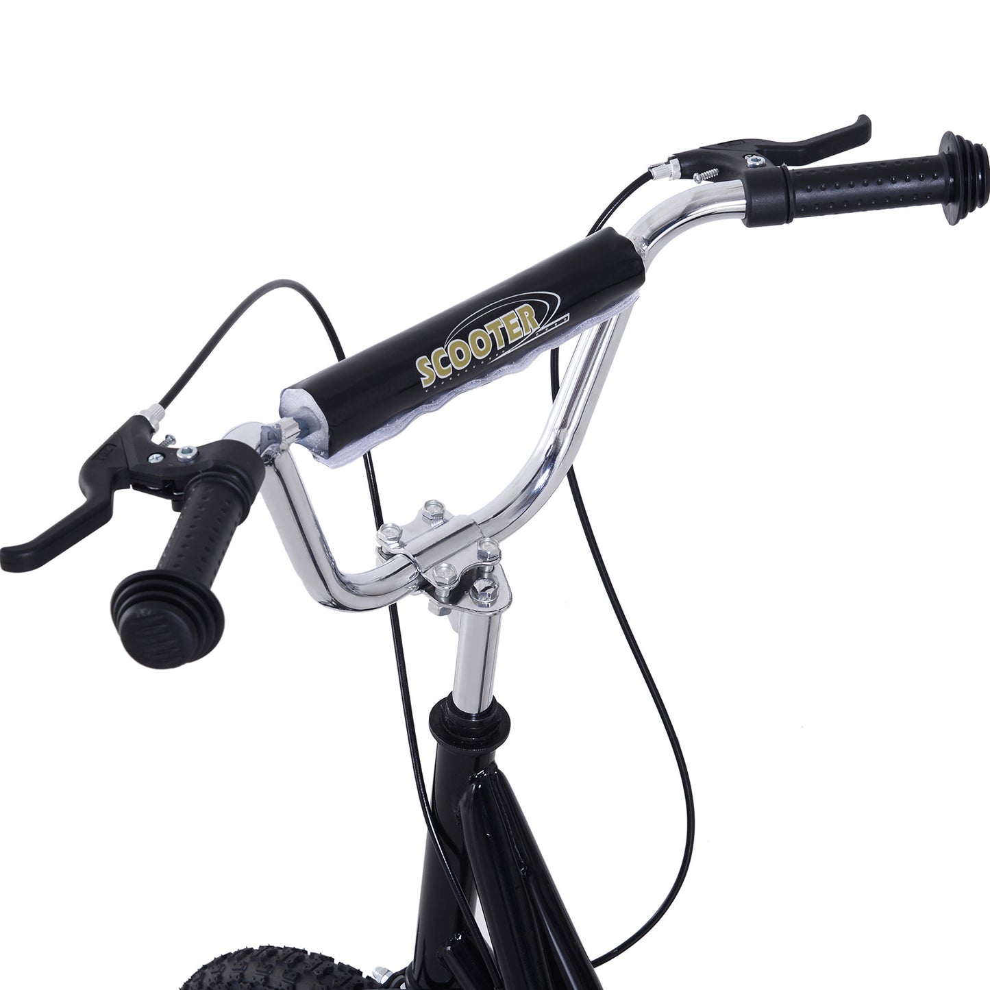 Stunt Scooter, Kids Scooter with 16" Big Wheels, Adjustable Height