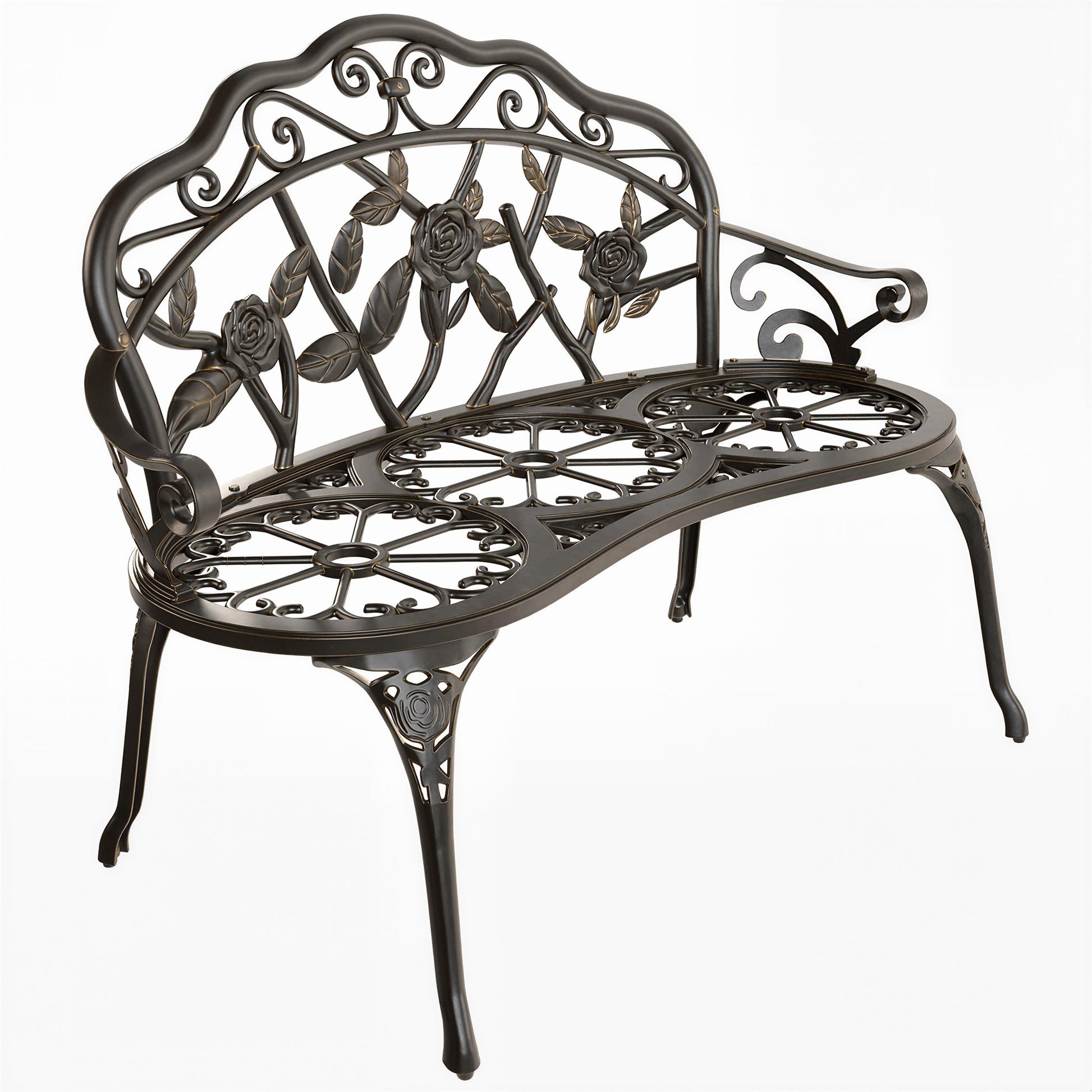 Cast Aluminium Garden Bench