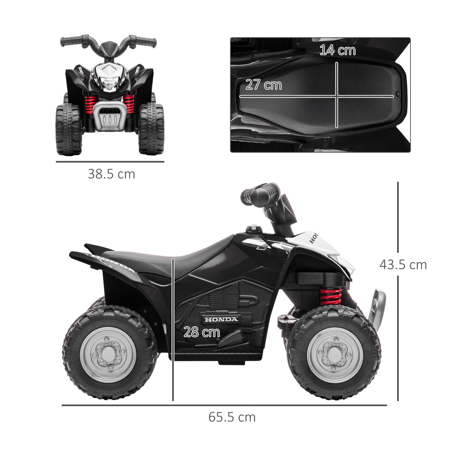 Honda Licensed Kids Electric Quad Bike