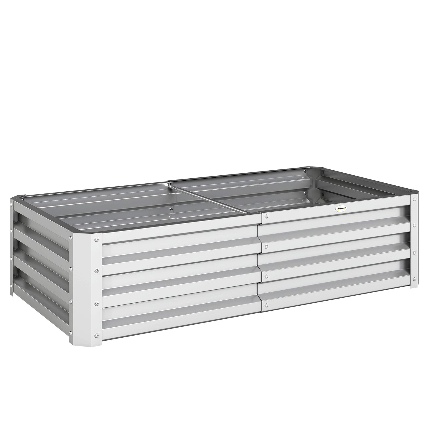 Raised Beds for Garden, Galvanized Outdoor Planters