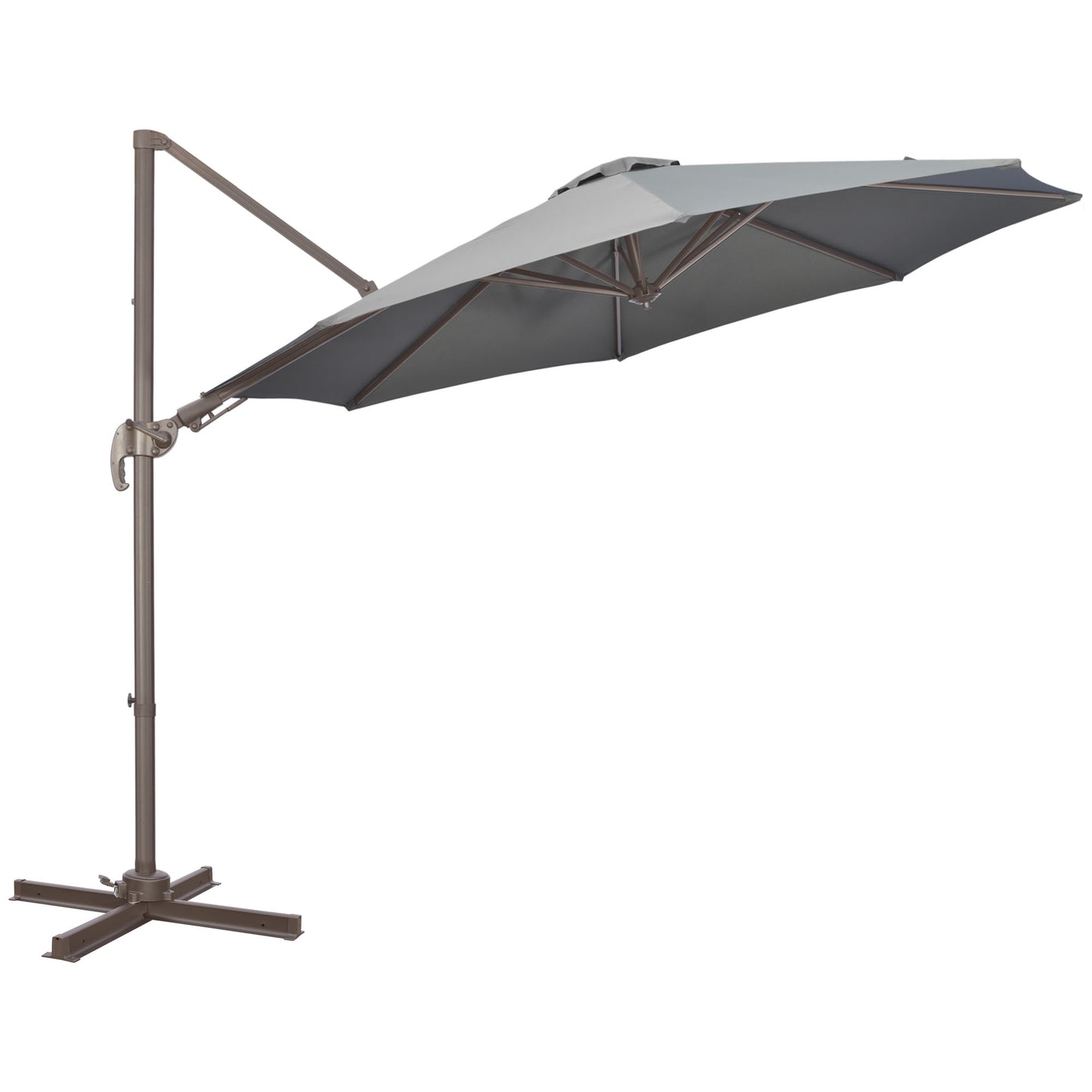 3(m) Cantilever Parasol 360° Rotation Roma Umbrella Hanging Sun