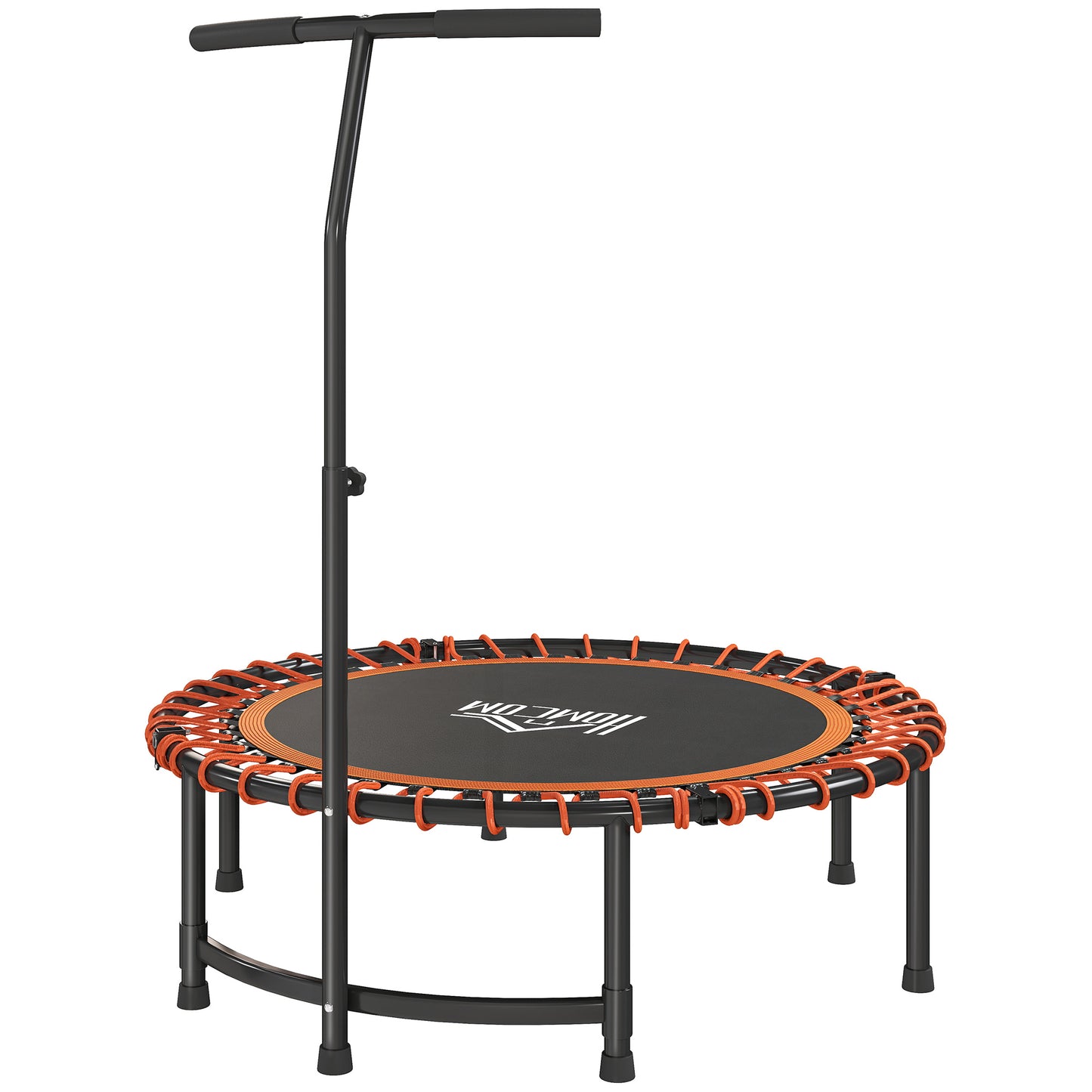 Mini Round Steel Frame Trampoline w/ Adjustable Handle