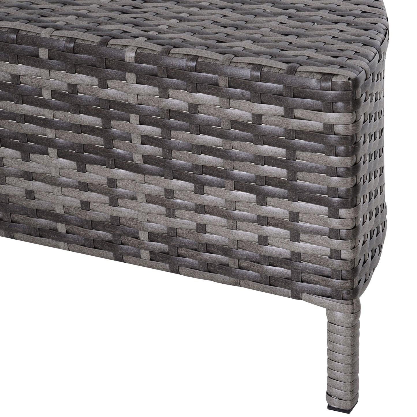5 Pieces Rattan Garden Furniture Set