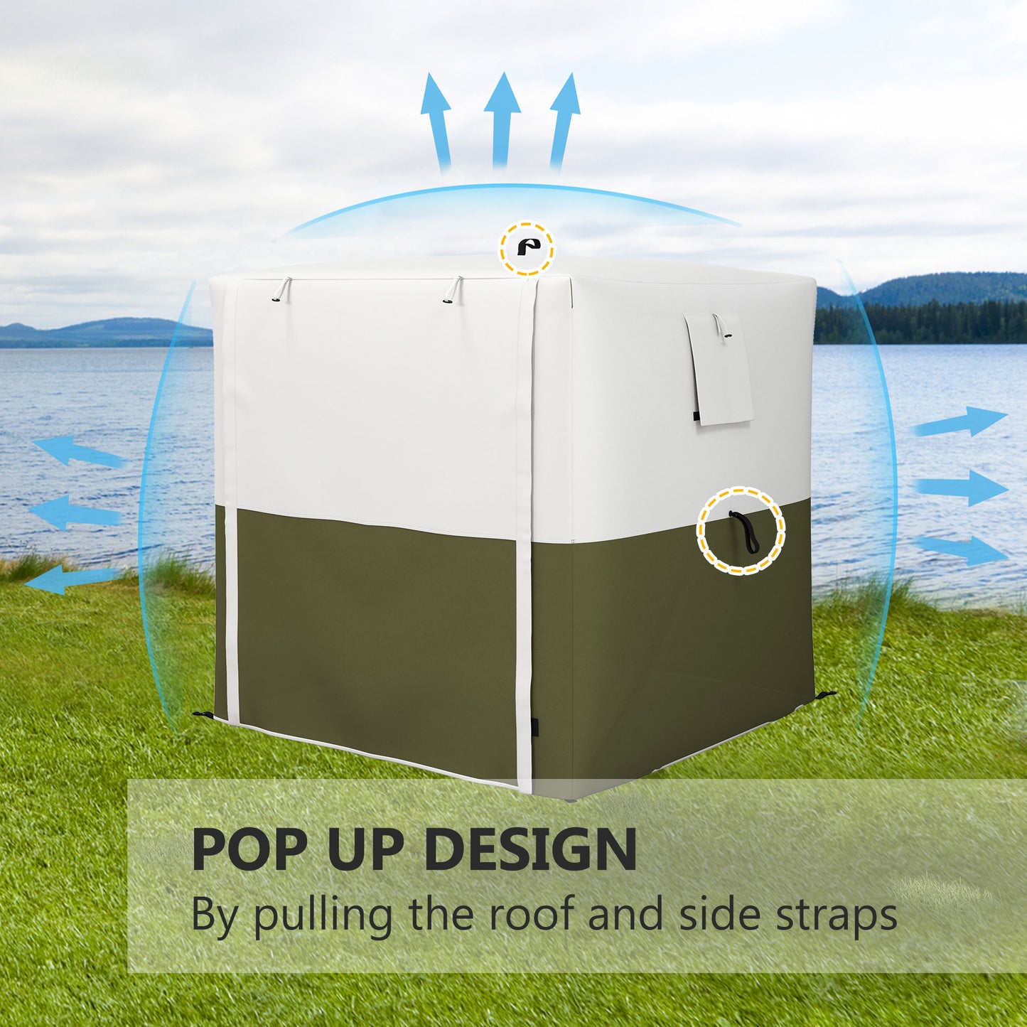 2 x 2m Pop-Up Gazebo, with Accessories