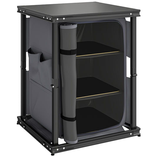 Camping Camping Cupboards, Folding Portable Kitchen Table