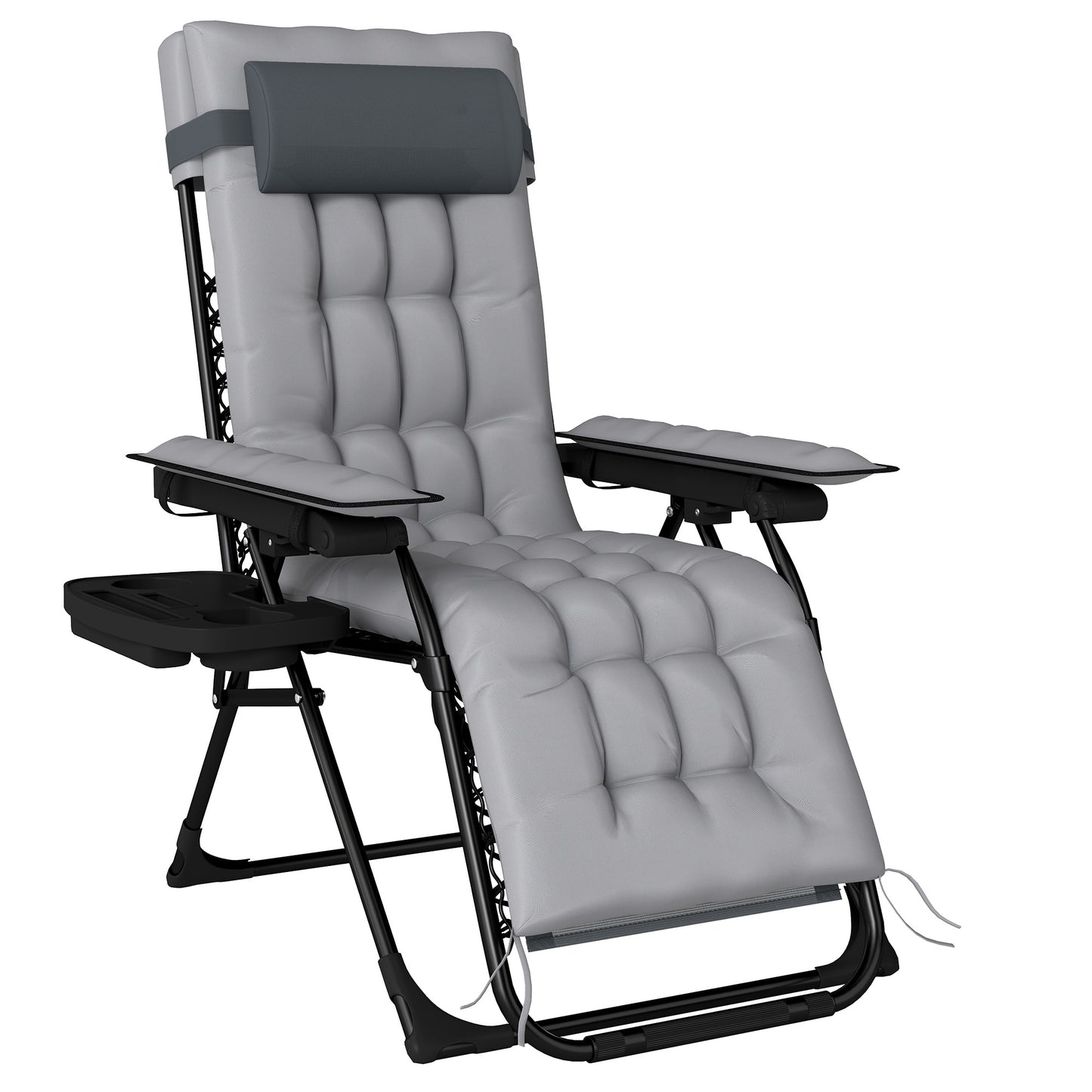 Zero Gravity Chair, Folding Sun Lounger Reclining Garden Chair