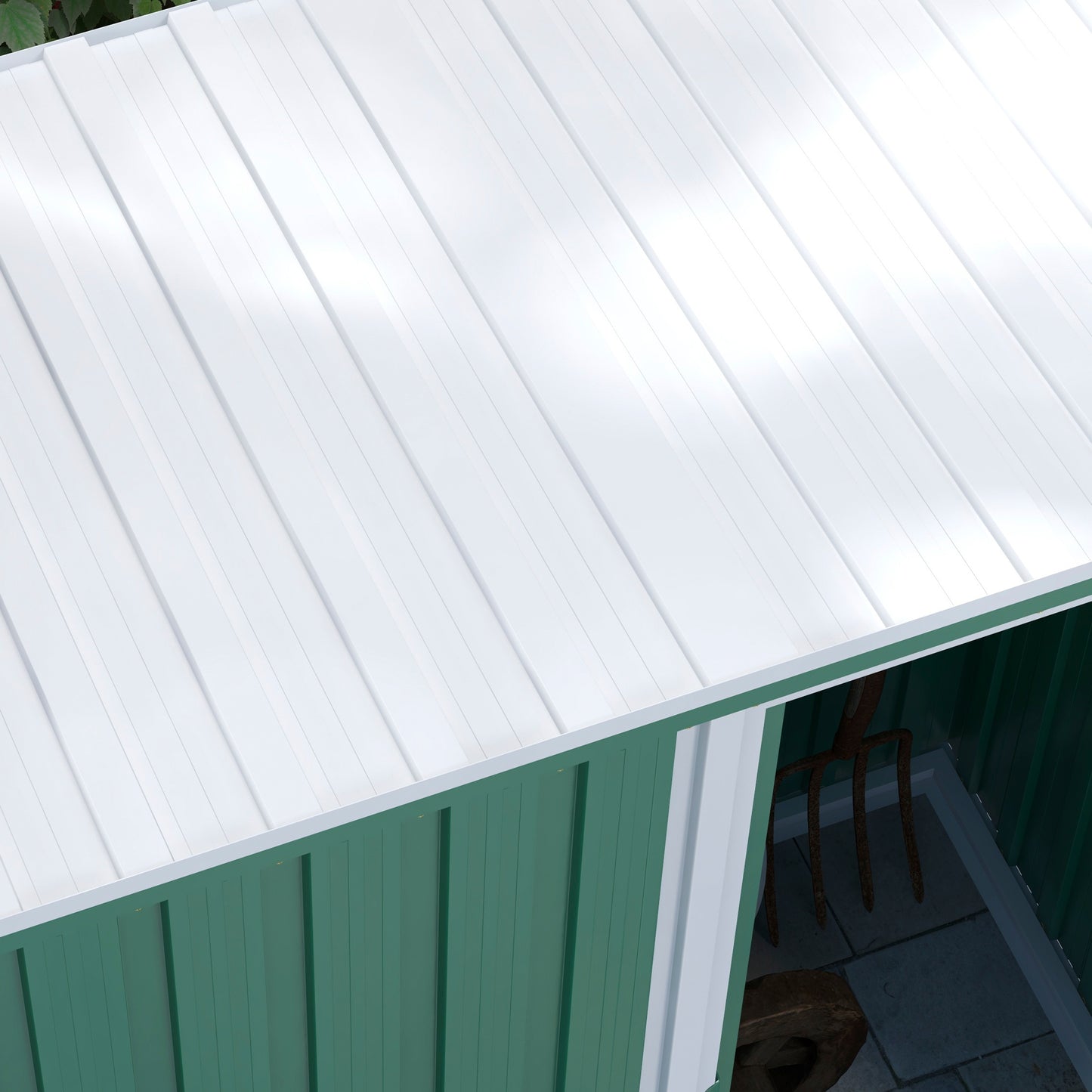 5 x 3ft Garden Storage Shed with Sliding Door