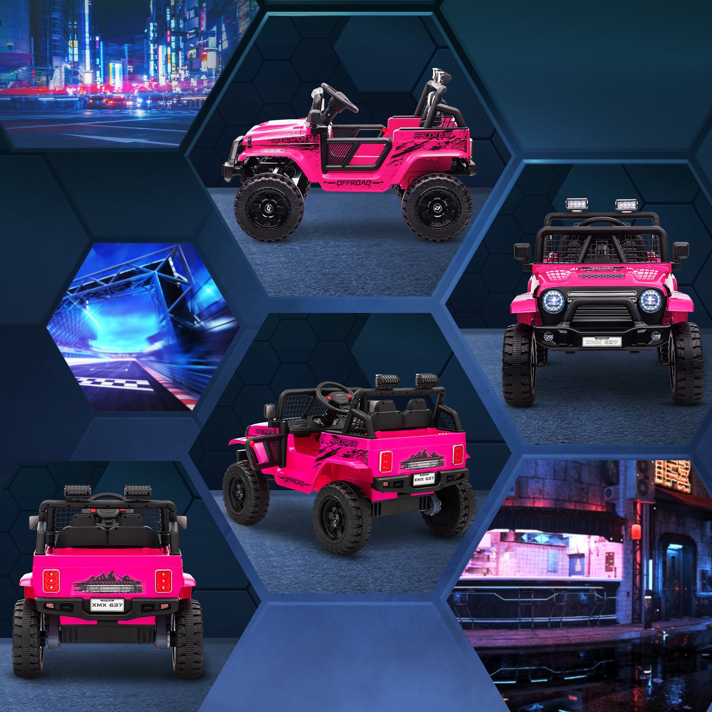 12V Battery Powered Kids Ride-On Car