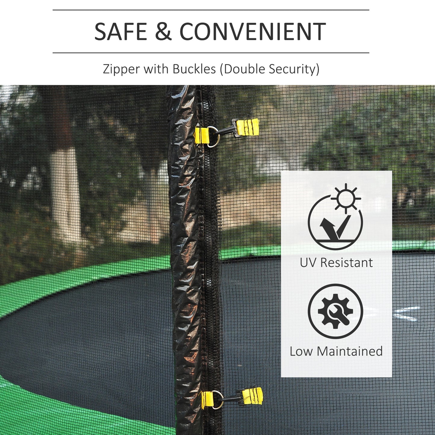 10ft Trampoline Net Replacement Enclosure