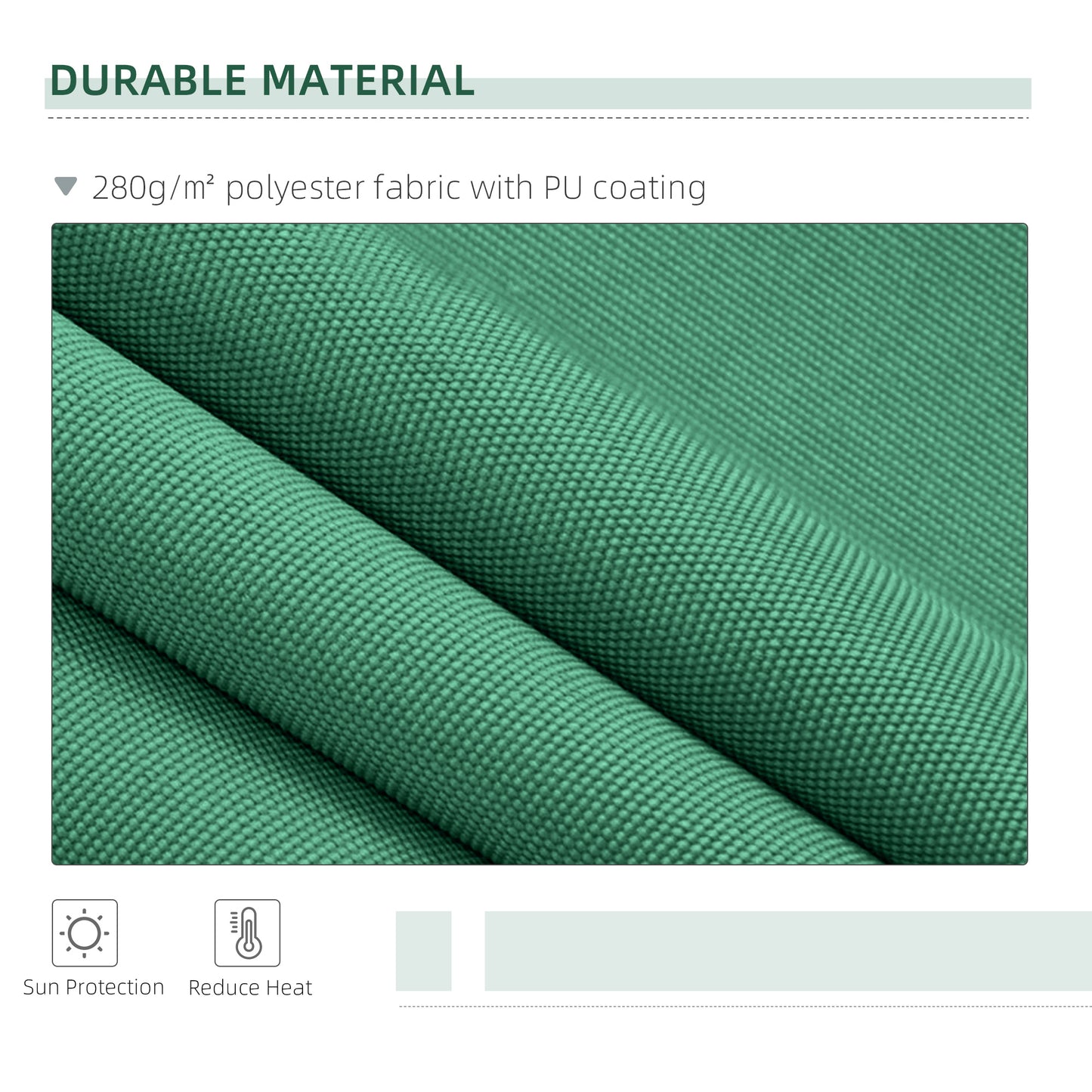 Manual Retractable Awning, size (4m x3m)