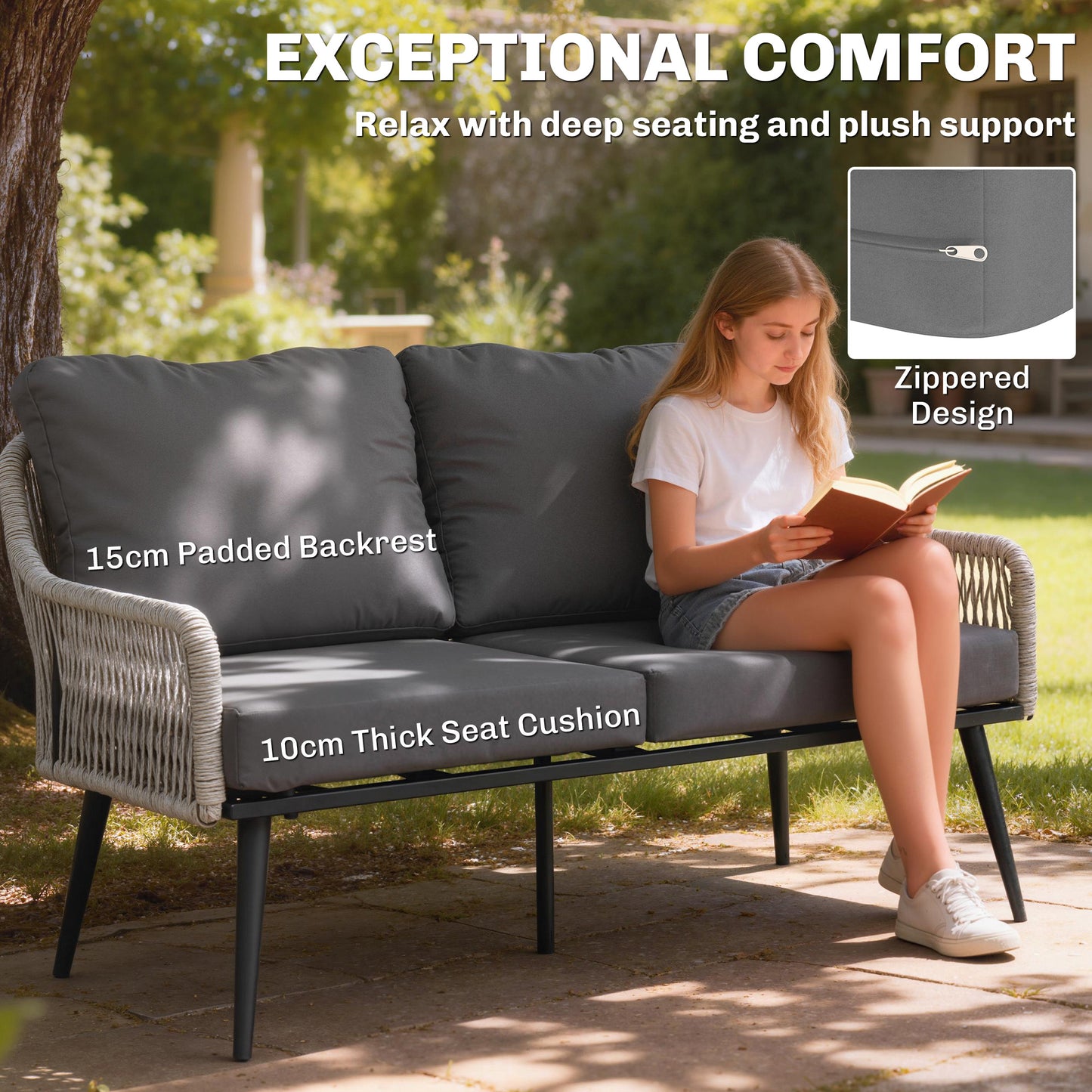 Rattan Garden Furniture Set (2)