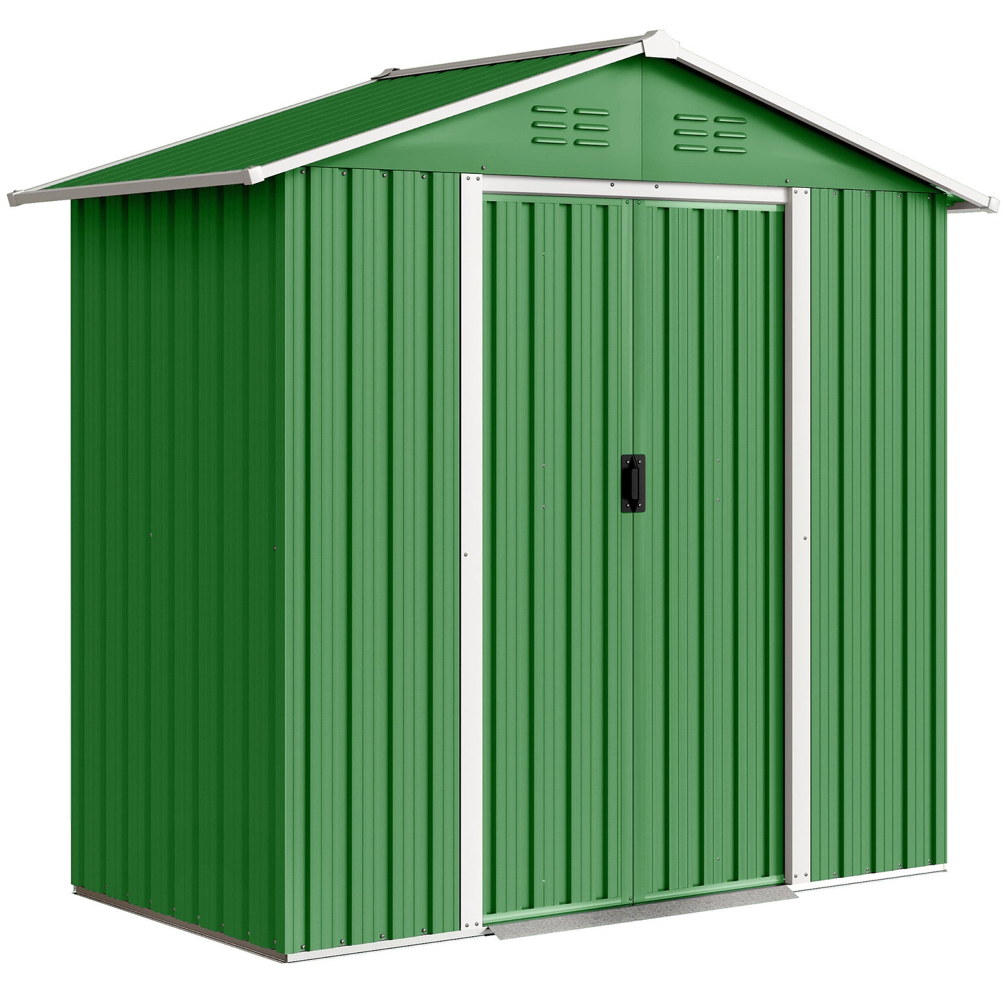 6.5 x 3.5ft Metal Garden Storage Shed