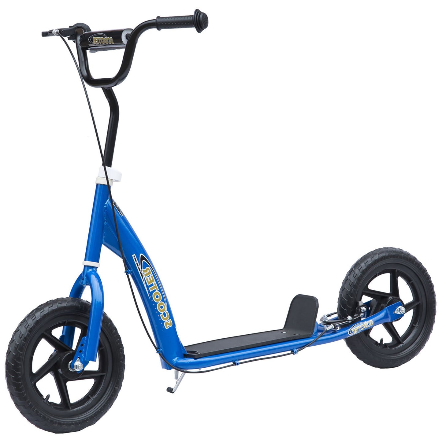 Kids Scooter Kick Scooter, with 12" EVA Tyres, Rear Brake