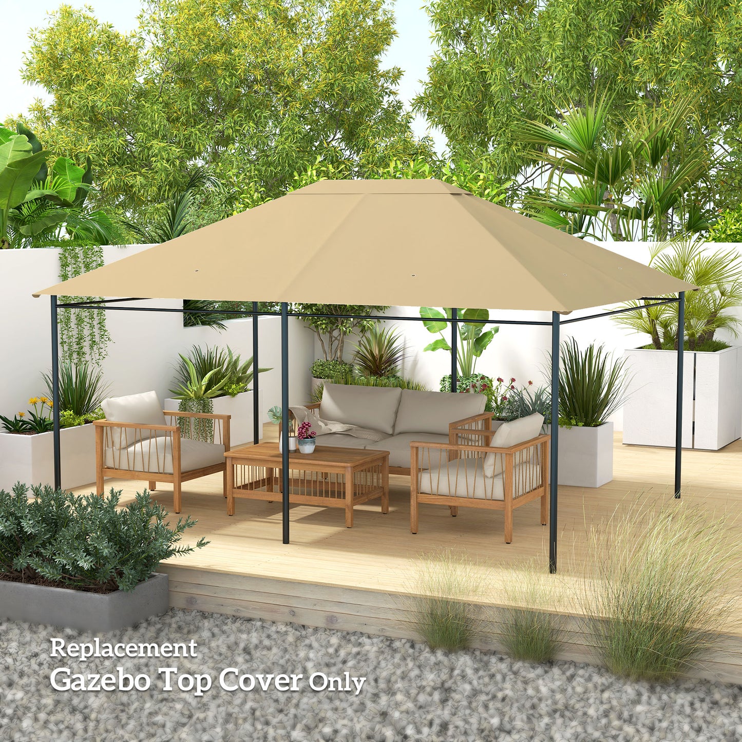 3 x 4m Gazebo Canopy Replacement Cover