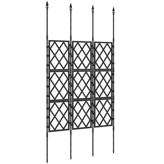 Foldable Garden Trellis, Lattice Climbing Support Trellis for Garden
