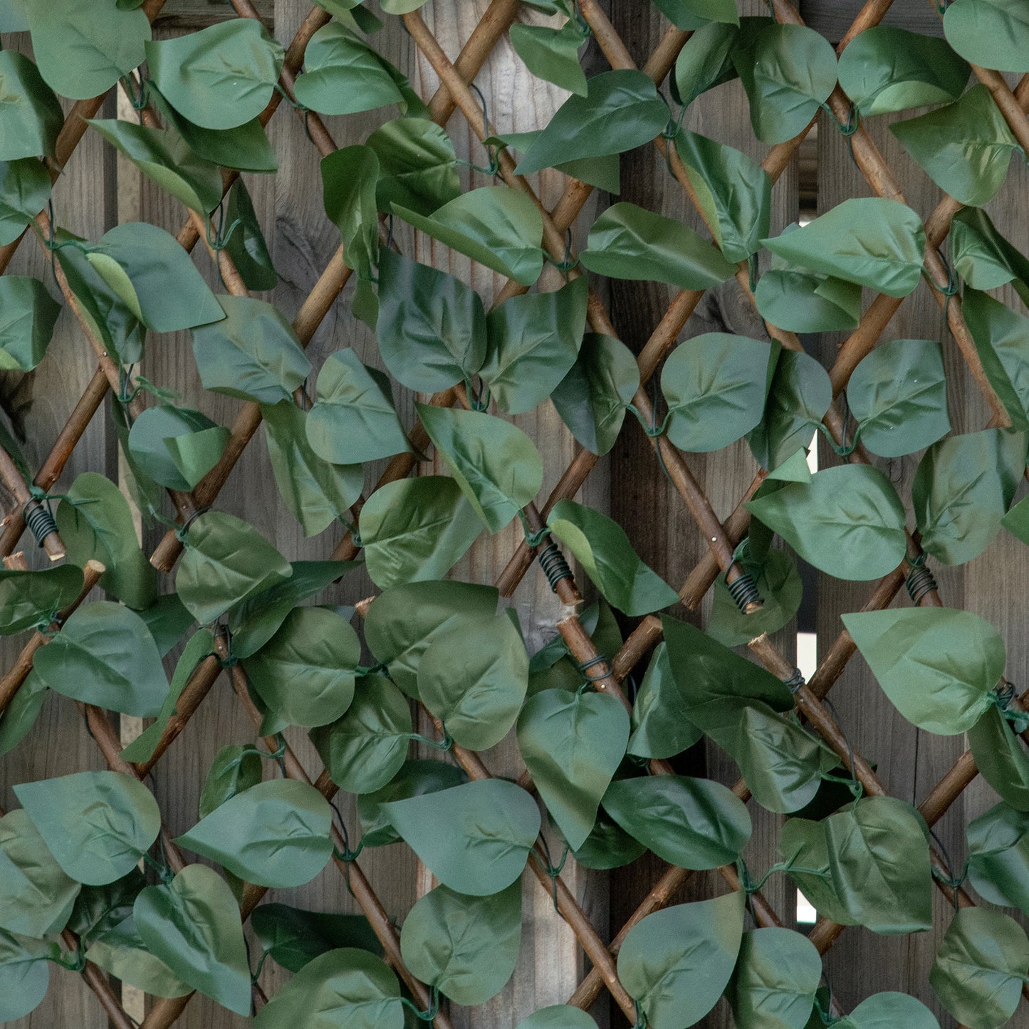 4 Pieces Expanding Trellis Fence