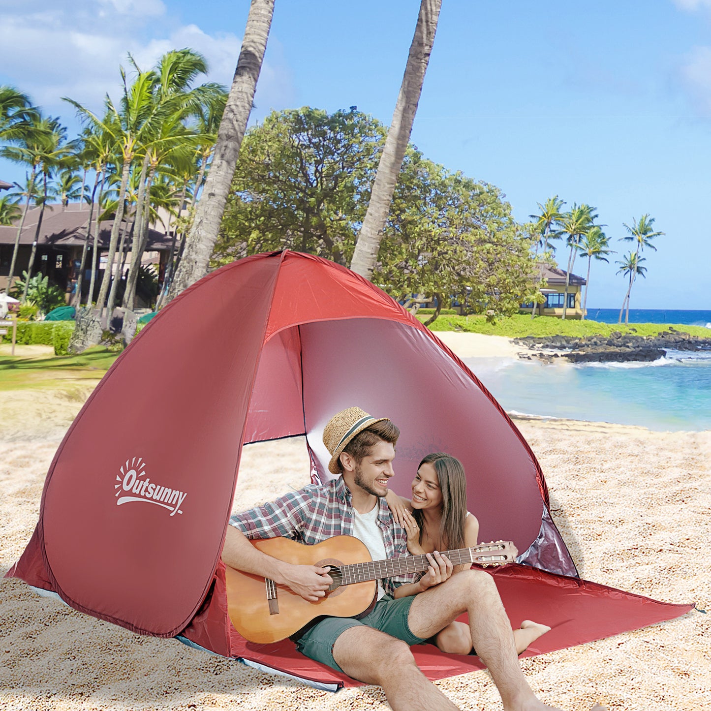 Pop-up Portable Beach Tent