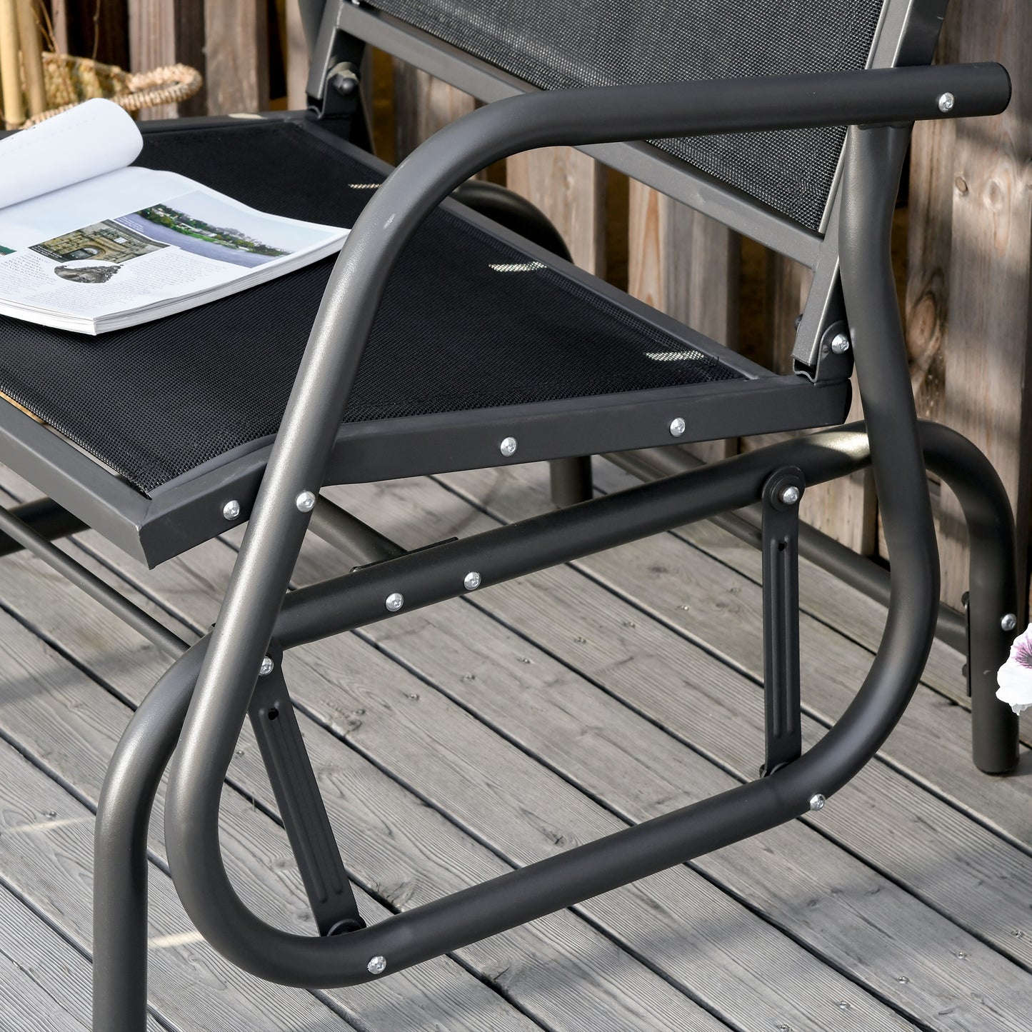 Outdoor Garden Glider Chair