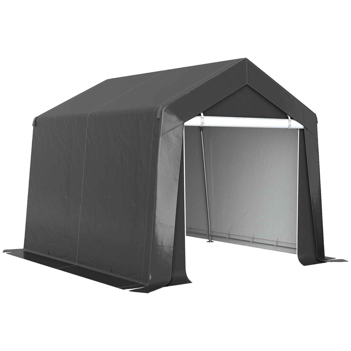 3.6 x 2.1m Portable Outdoor Shed, with Window