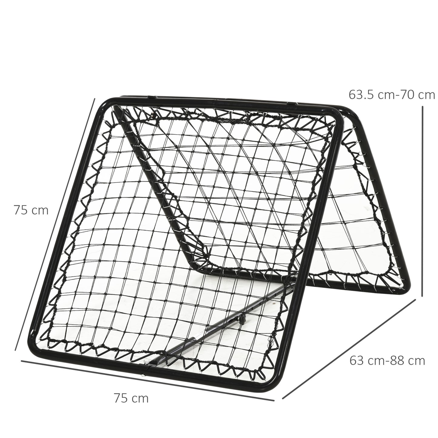 Angle Adjustable Double Sided Rebounder Net Training Aid Target