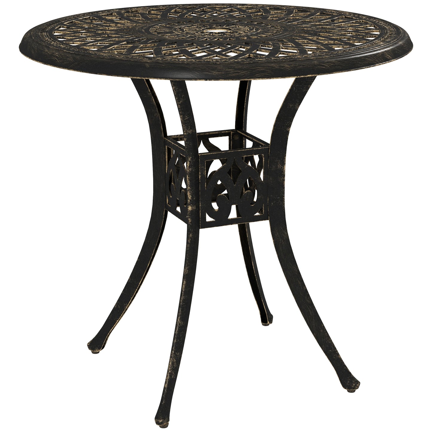 78 cm Round Garden Dining Table