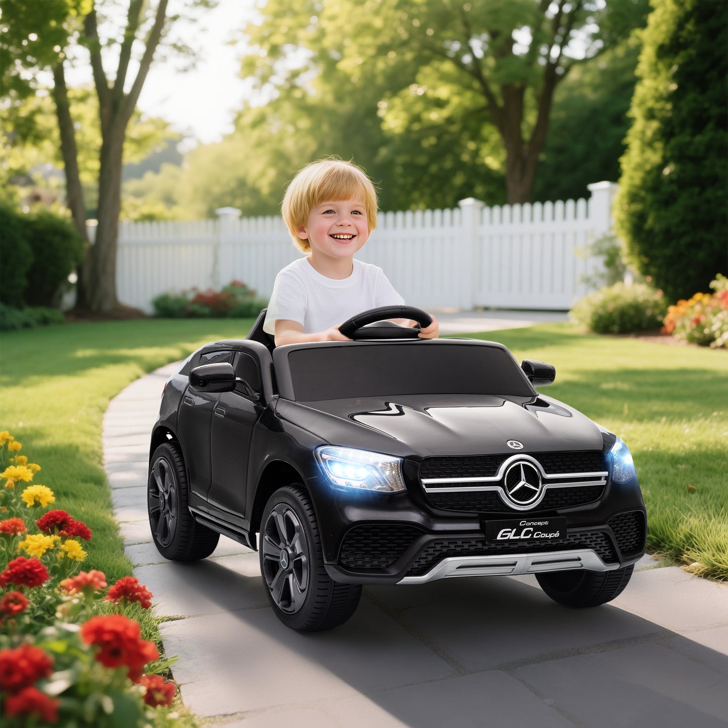 Mercedes-Benz GLC Licensed Kids Ride on Car with Remote Control