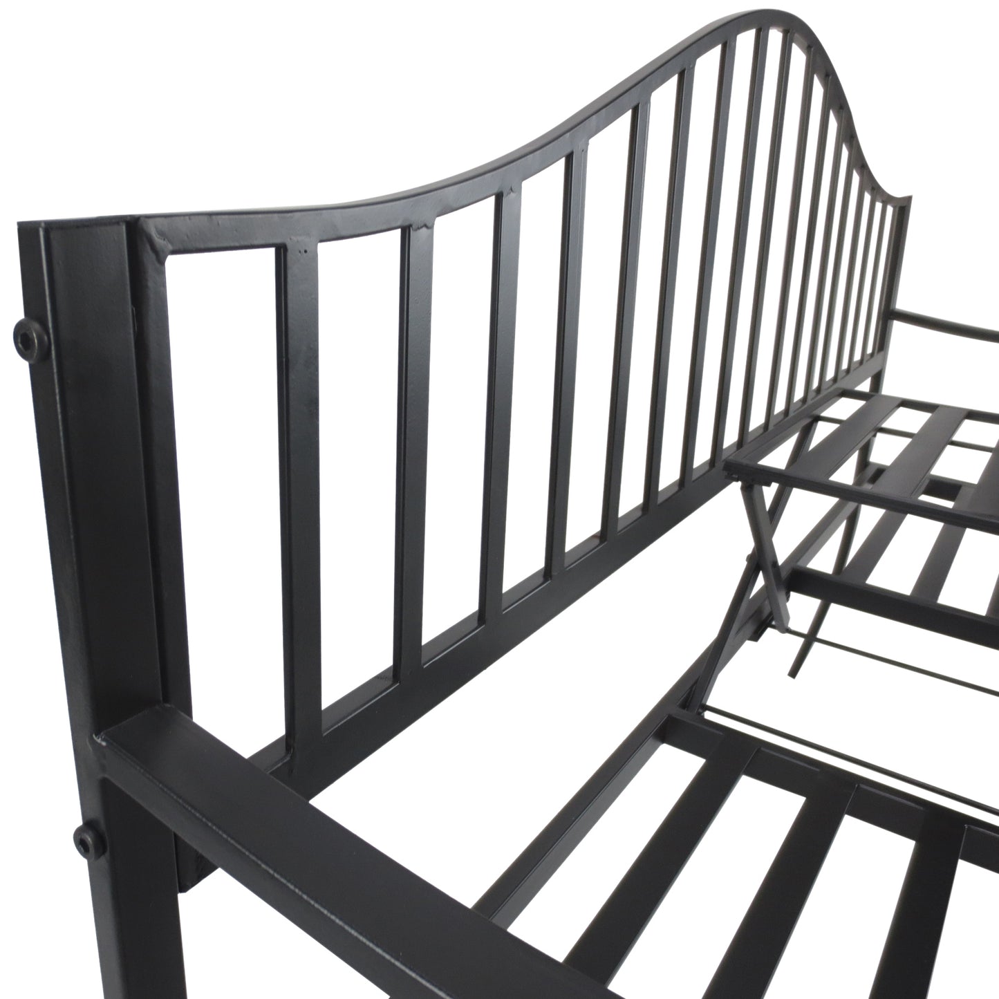 Metal Bench W/Table,  150Lx53Wx95H cm