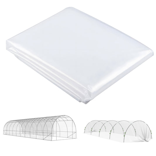 6 X 10m Heavy Duty (150um/6mil) Polypropylene Greenhouse Cover