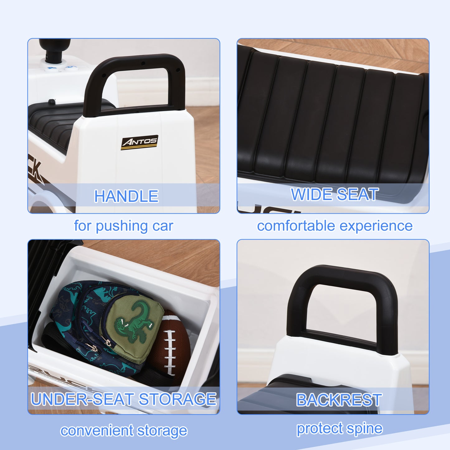 Compatible Kids Ride On Car Truck Mercedes Benz Licensed Toddler