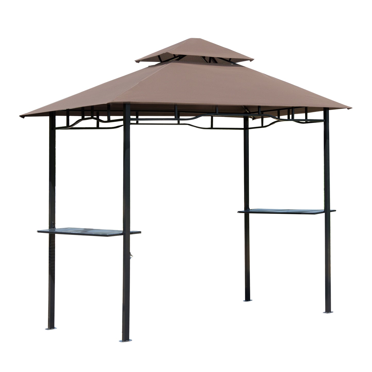 2.5x1.5m (8'x5') Grill Gazebo Canopy