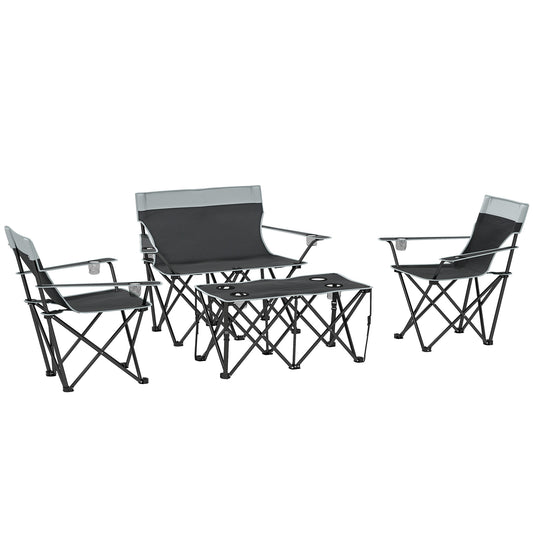 Four-Piece Portable Picnic Table Set