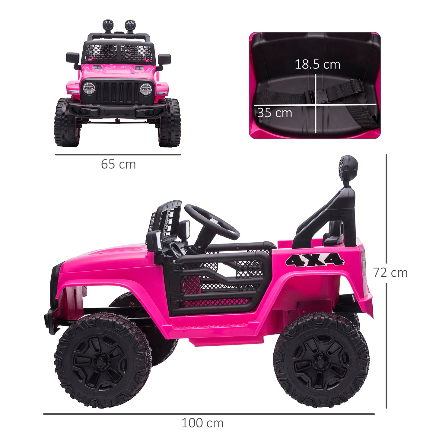 Kids Electric Ride On Car 12V Off Road Toy