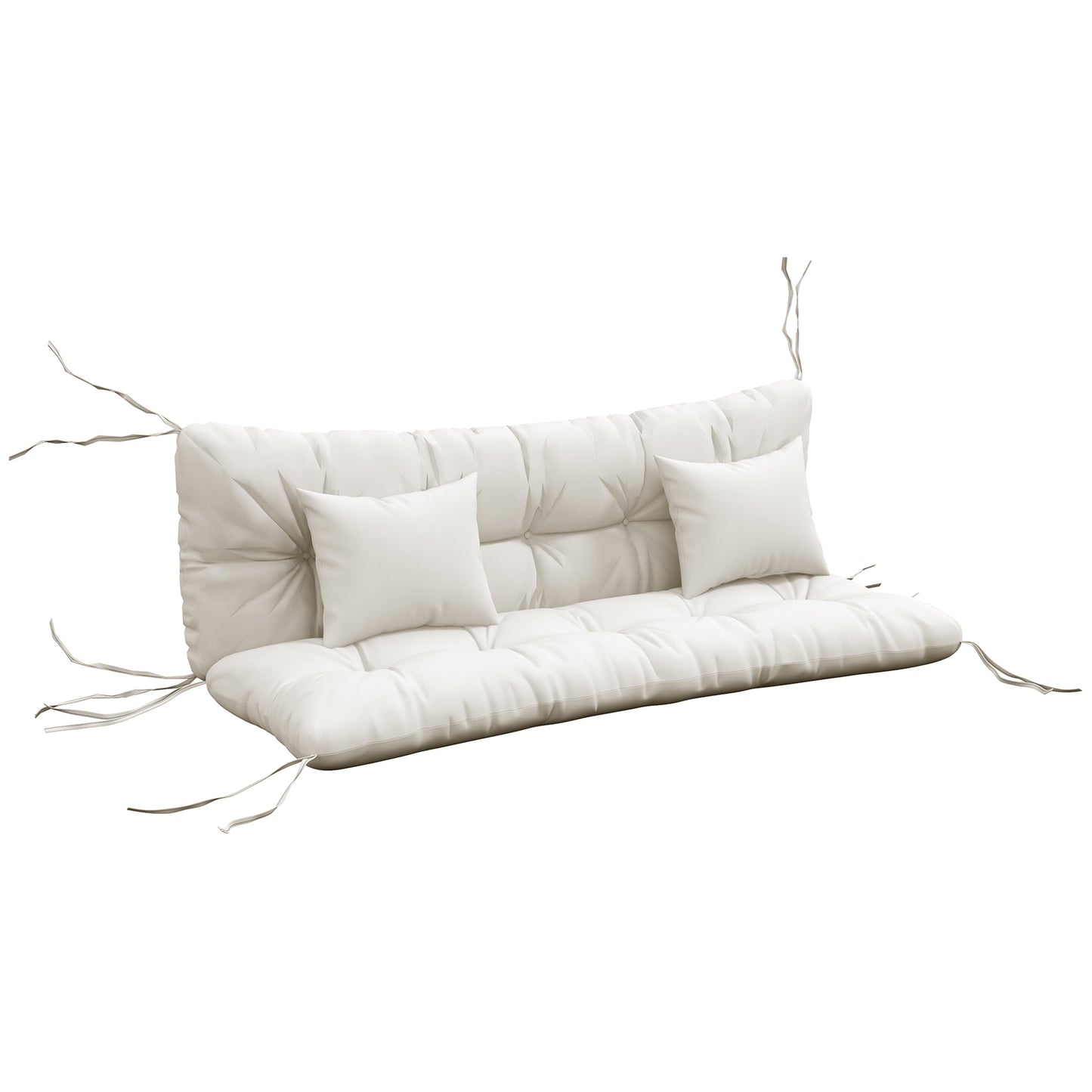 Back and Seat Cushion Replacement with 2 Pillows