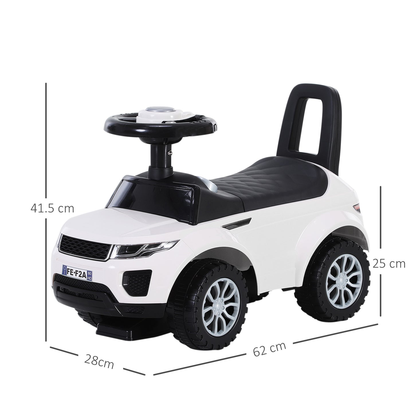 3-in-1 Ride On Car Foot To Floor Slider Toddler w/ Horn Steering