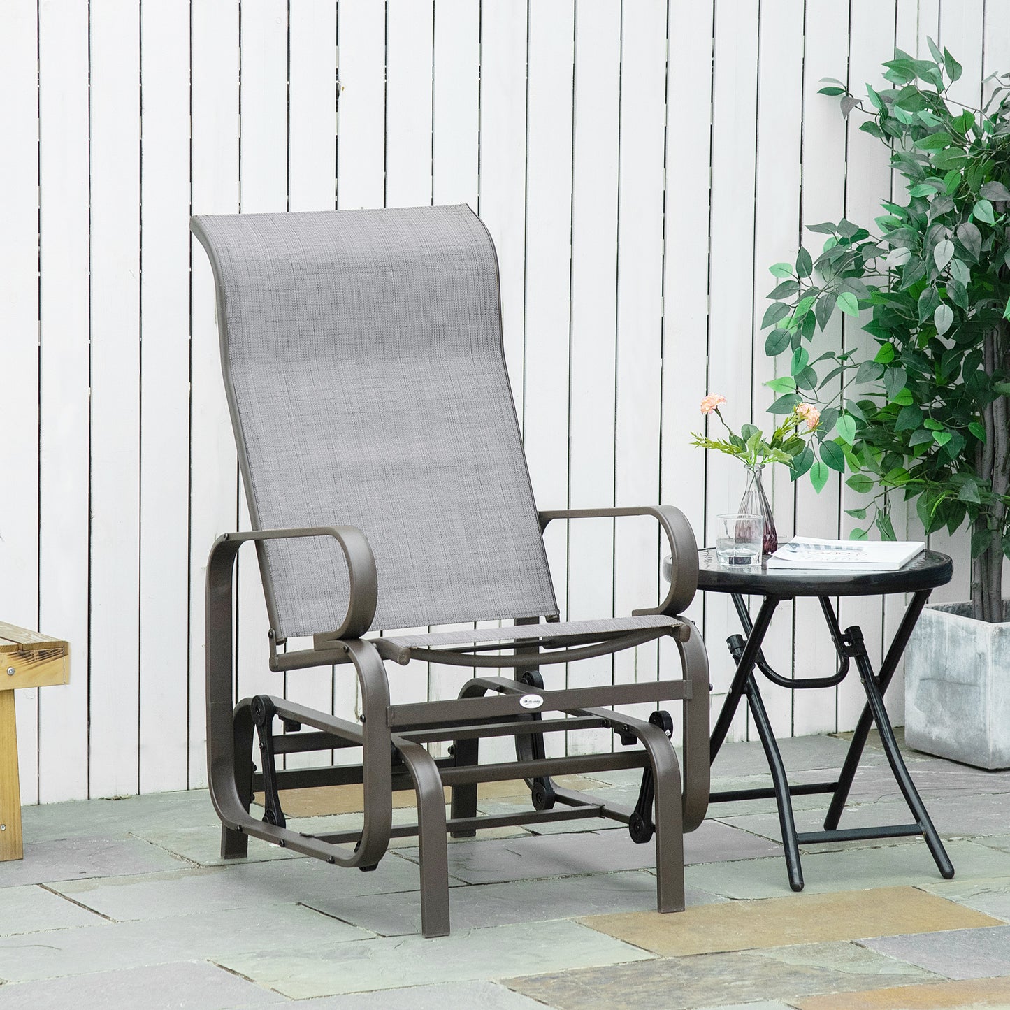 Outdoor Gliding Rocking Chair