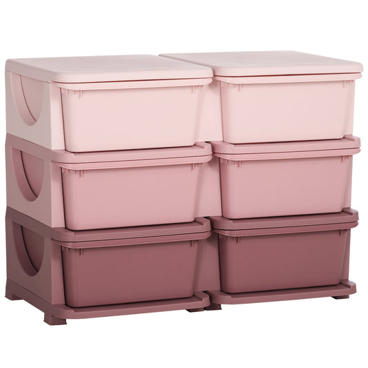 Kids Storage Unit, with Six Drawers