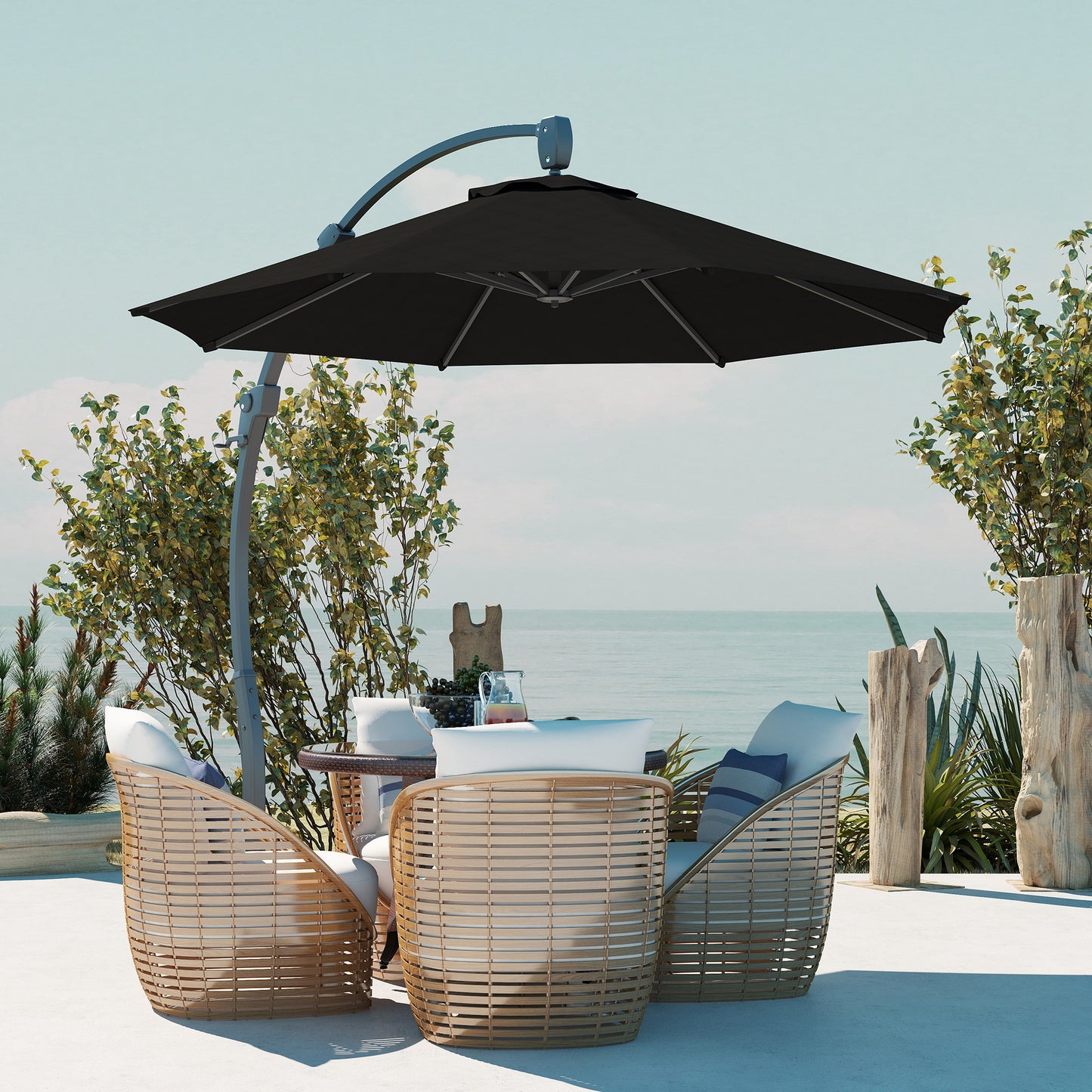 3(m) Garden Cantilever Parasol