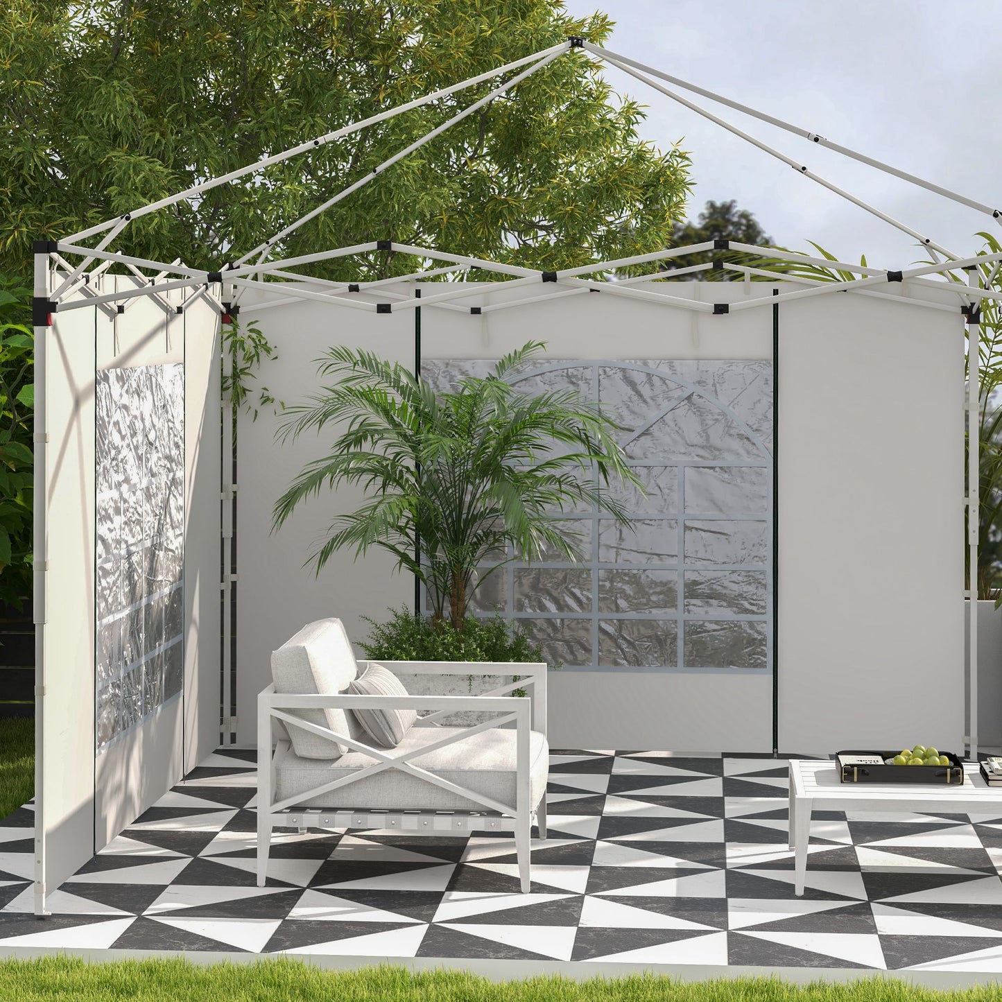 Gazebo Side Panels, 2 Pack Sides Replacement
