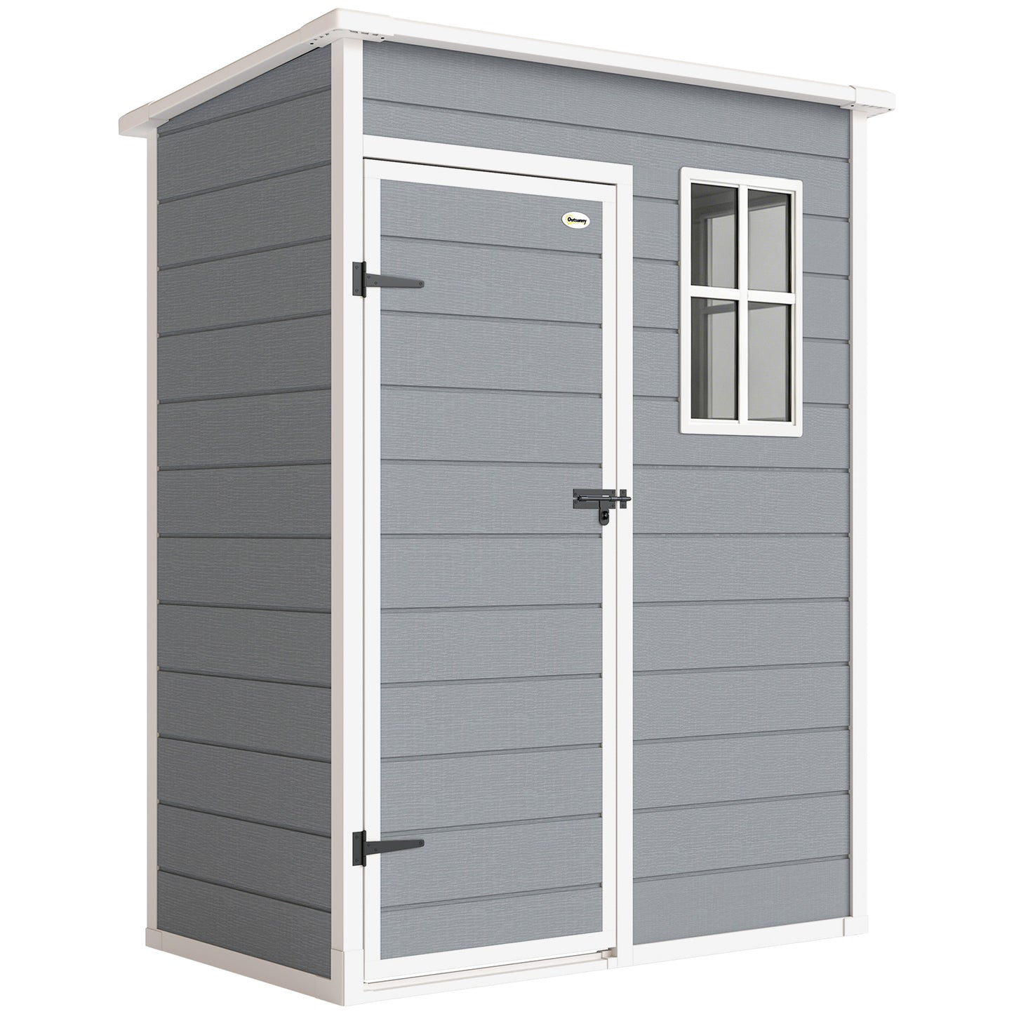 5' x 3' Plastic Garden Shed with Floor