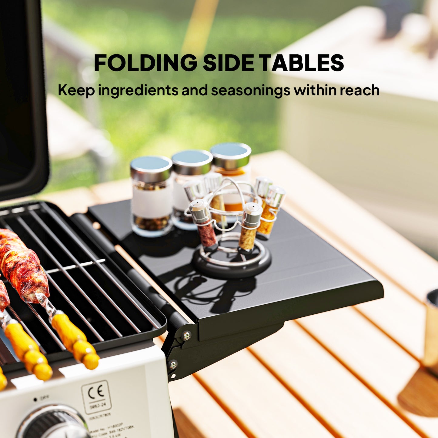 Two-Burner Compact Gas Grill